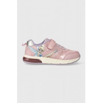 Geox sneakers pentru copii x Disney culoarea roz