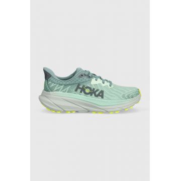 Hoka One One pantofi de alergat Challenger ATR 7 culoarea verde