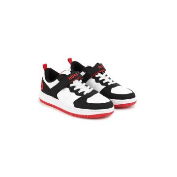 HUGO sneakers pentru copii culoarea negru