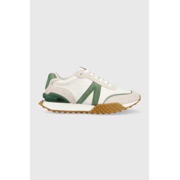 Lacoste sneakers  L-Spin Deluxe Leather Trainers culoarea gri, 45SMA0123