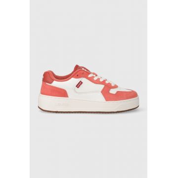 Levi's sneakers GLIDE S culoarea roz, 235201.251