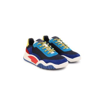 Marc Jacobs sneakers pentru copii culoarea albastru marin