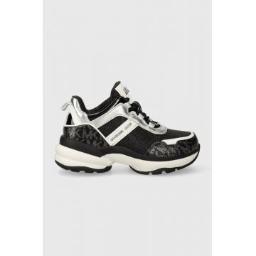 Michael Kors sneakers pentru copii culoarea negru