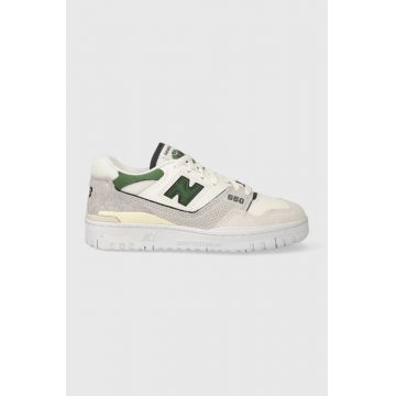 New Balance sneakers BBW550SG culoarea alb