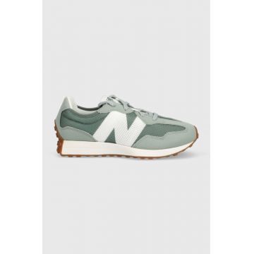 New Balance sneakers GS327MS culoarea verde