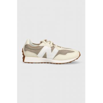 New Balance sneakers GS327MT culoarea maro