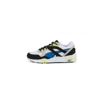 Pantofi sport cu garnituri din piele si piele intoarsa Classic