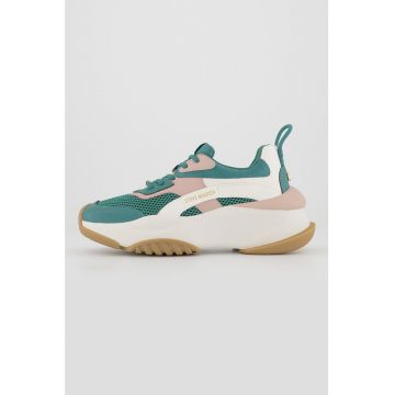 Pantofi sport cu insertii de plasa Belissimo