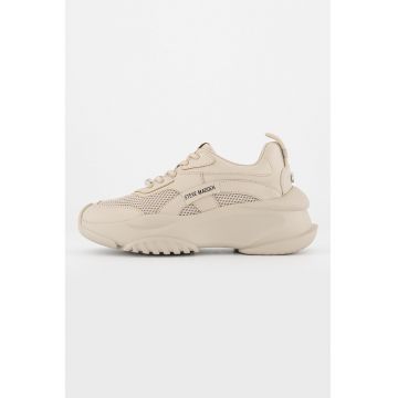 Pantofi sport cu insertii de plasa Belissimo - Grej