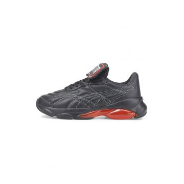 Pantofi sport de piele cu cusaturi contrastante Dome King