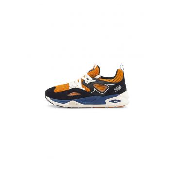 Pantofi sport de plasa cu garnituri de piele intoarsa TRC Blaze