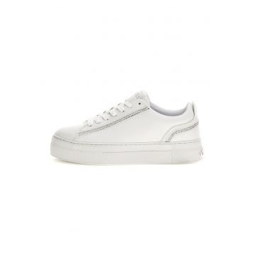 Pantofi sport flatform de piele ecologica Gianele