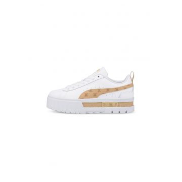 Pantofi sport flatform din piele Mayze T7