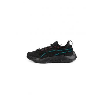Pantofi sport low cut din piele intoarsa Plexus