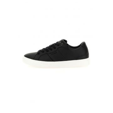 Pantofi sport uni de piele ecologica