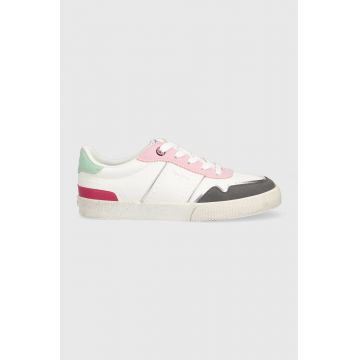 Pepe Jeans sneakers culoarea alb