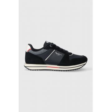 Pepe Jeans sneakers TOUR BASIC culoarea albastru marin, PMS30995
