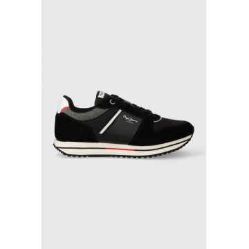 Pepe Jeans sneakers TOUR BASIC culoarea negru, PMS30995