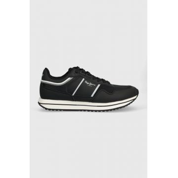 Pepe Jeans sneakers TOUR CLUB culoarea negru, PMS30996