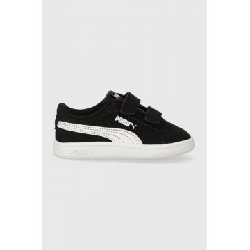 Puma sneakers din piele Smash 3.0 Buck V culoarea negru