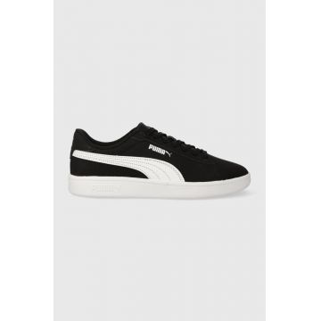 Puma sneakers pentru copii Smash 3.0 Buck Jr culoarea negru