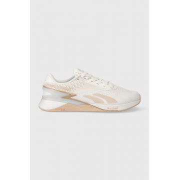 Reebok pantofi de antrenament Nano X3 culoarea alb