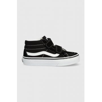 Vans tenisi copii UY SK8-Mid Reissue V VN00018TBD61 culoarea negru