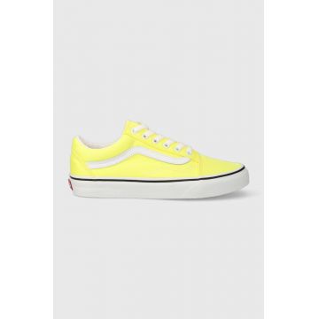 Vans teniși Old Skool femei, culoarea galben VN0A4U3BWT71-LEMON/TONI