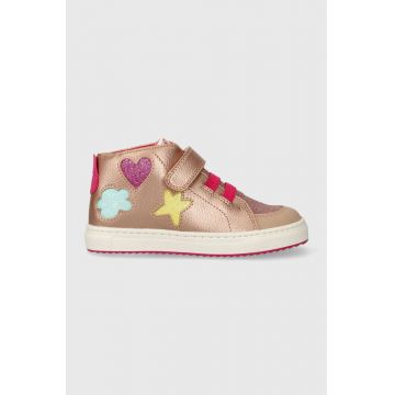 Agatha Ruiz de la Prada sneakers pentru copii culoarea auriu