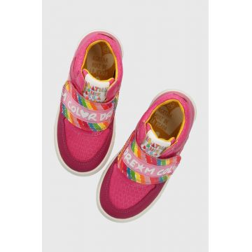 Agatha Ruiz de la Prada sneakers pentru copii culoarea roz