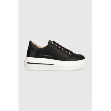 Alexander Smith sneakers din piele Lancaster culoarea negru, ASAYR1D30BLK