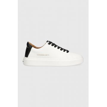 Alexander Smith sneakers din piele London culoarea alb, ALAYN1U10WBK