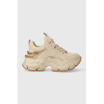 Buffalo sneakers Binary Chain 3.0 culoarea bej, 1630959