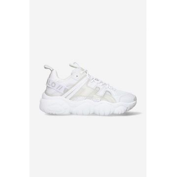 Buffalo sneakers culoarea alb