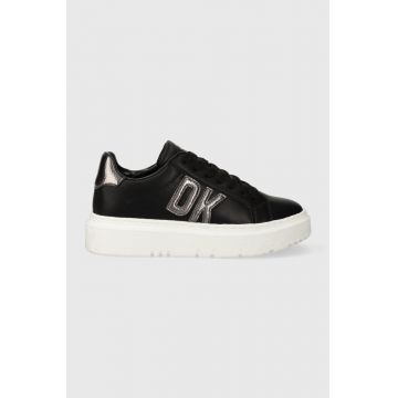 Dkny sneakers din piele Marian culoarea negru, K2305134