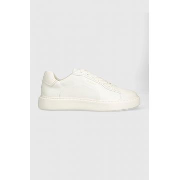 Gant sneakers din piele Zonick culoarea alb, 27631231.G29