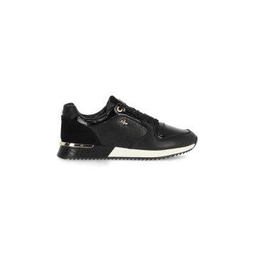 Mexx sneakers din piele Fleur culoarea negru, MXK047102W