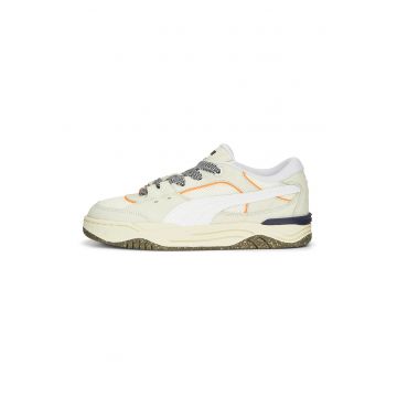 Pantofi sport cu detalii de piele 180