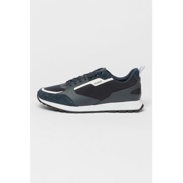 Pantofi sport cu garnituri de piele Icelin