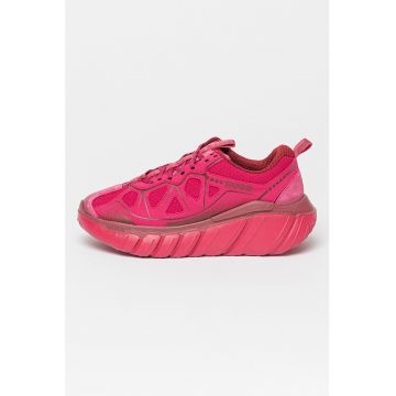 Pantofi sport cu insertii de piele intoarsa Xeno Runnn