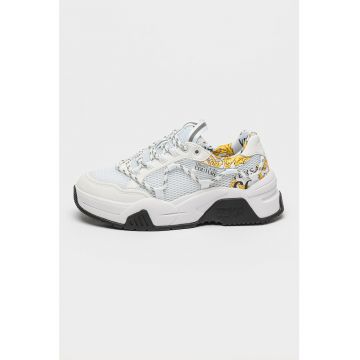Pantofi sport cu insertii de plasa