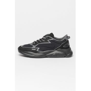 Pantofi sport cu insertii de plasa Leon Runn