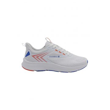Pantofi sport low-cut cu insertii textile