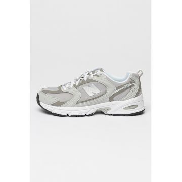 Pantofi sport unisex cu garnituri de piele ecologica 530