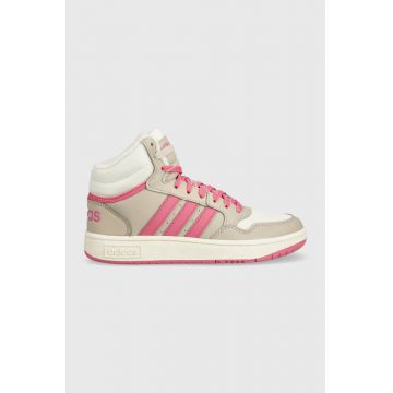 adidas Originals sneakers HOOPS MID 3.0 K culoarea alb