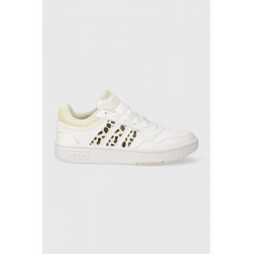 adidas sneakers HOOPS culoarea alb