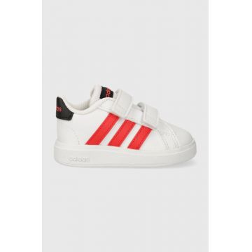 adidas sneakers pentru copii GRAND COURT 2.0 CF culoarea alb