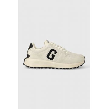 Gant sneakers din piele intoarsă Ronder culoarea bej, 27633227.G020