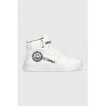 Just Cavalli sneakers culoarea alb, 75RA3SA3ZP377003
