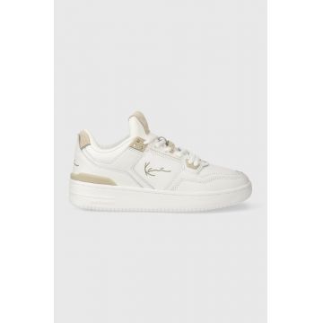 Karl Kani sneakers din piele 89 LXRY culoarea alb, 1184105 KKFWW000295